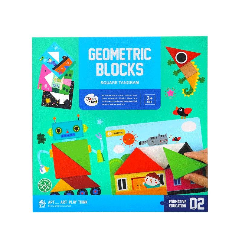 Joan Miro Geometric Blocks | The Nest Attachment Parenting Hub