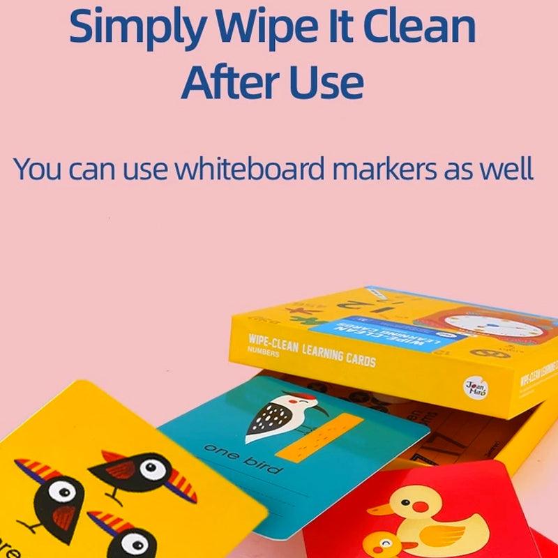 Joan Miro Wipe Clean Learning Cards | The Nest Attachment Parenting Hub
