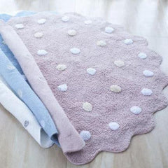 Juju Nursery Dots Cotton Rug Playmat | The Nest Attachment Parenting Hub