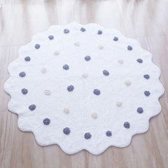 Juju Nursery Dots Cotton Rug Playmat | The Nest Attachment Parenting Hub