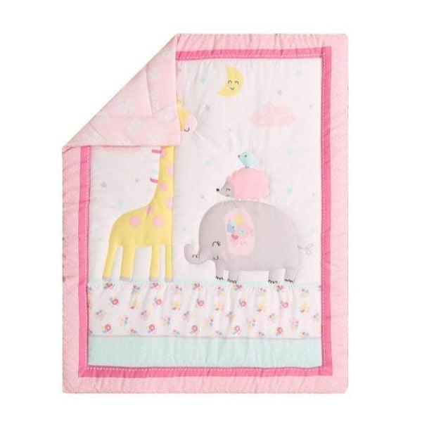 Juju Nursery Too Tall Giraffe 7-Piece Crib Bedding Set | The Nest Attachment Parenting Hub