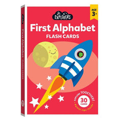 Junior Explorers First Alphabet Flash Cards (Large) | The Nest Attachment Parenting Hub