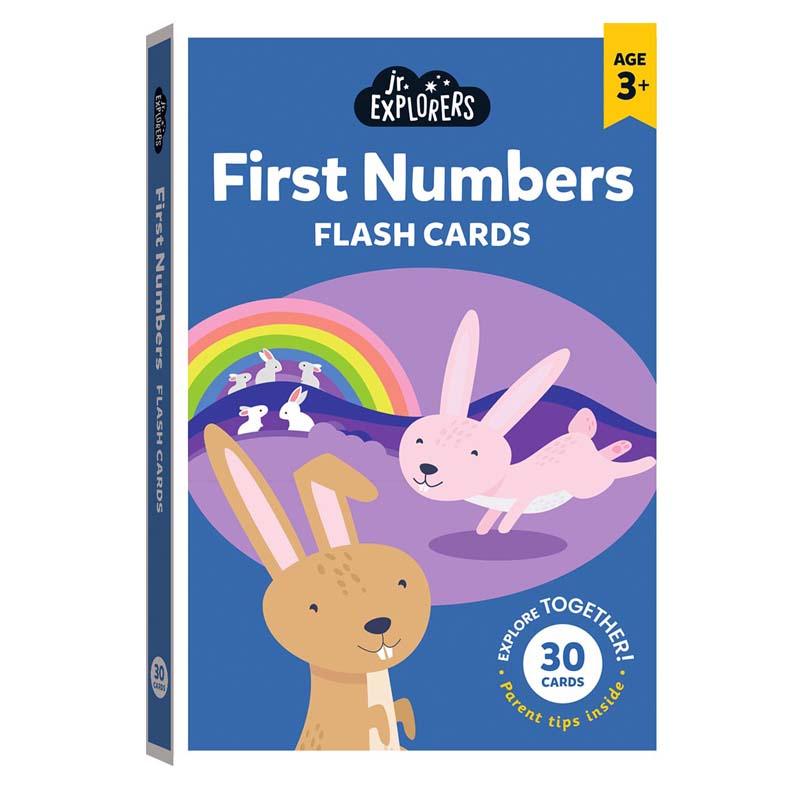 Junior Explorers First Numbers Flash Cards (Large) | The Nest Attachment Parenting Hub