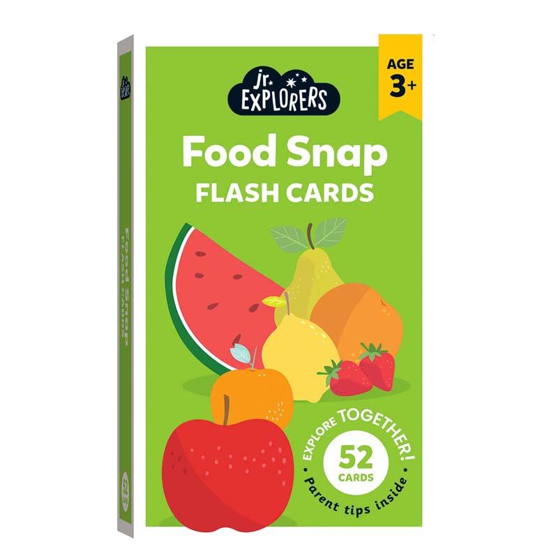 Junior Explorers Food Snap Flash Cards | The Nest Attachment Parenting Hub