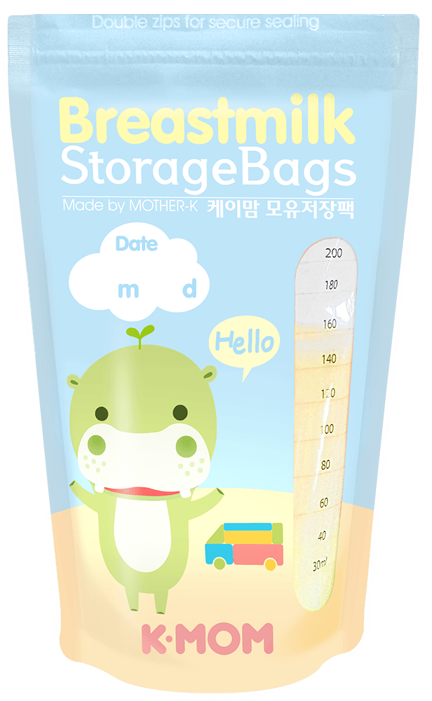 K-Mom Breastmilk Bag 200ml | The Nest Attachment Parenting Hub