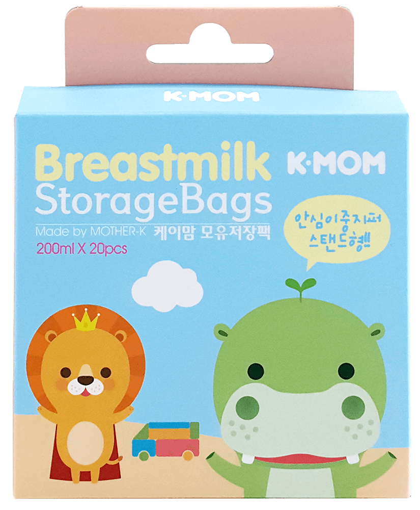 K-Mom Breastmilk Bag 200ml | The Nest Attachment Parenting Hub