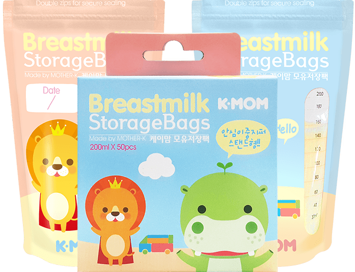 K-Mom Breastmilk Bag 200ml | The Nest Attachment Parenting Hub