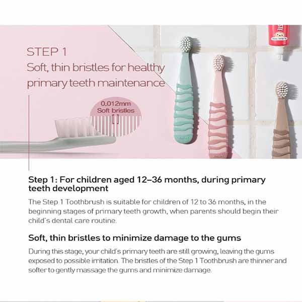 K-Mom Kids Brush Step 1 (6-36m) | The Nest Attachment Parenting Hub
