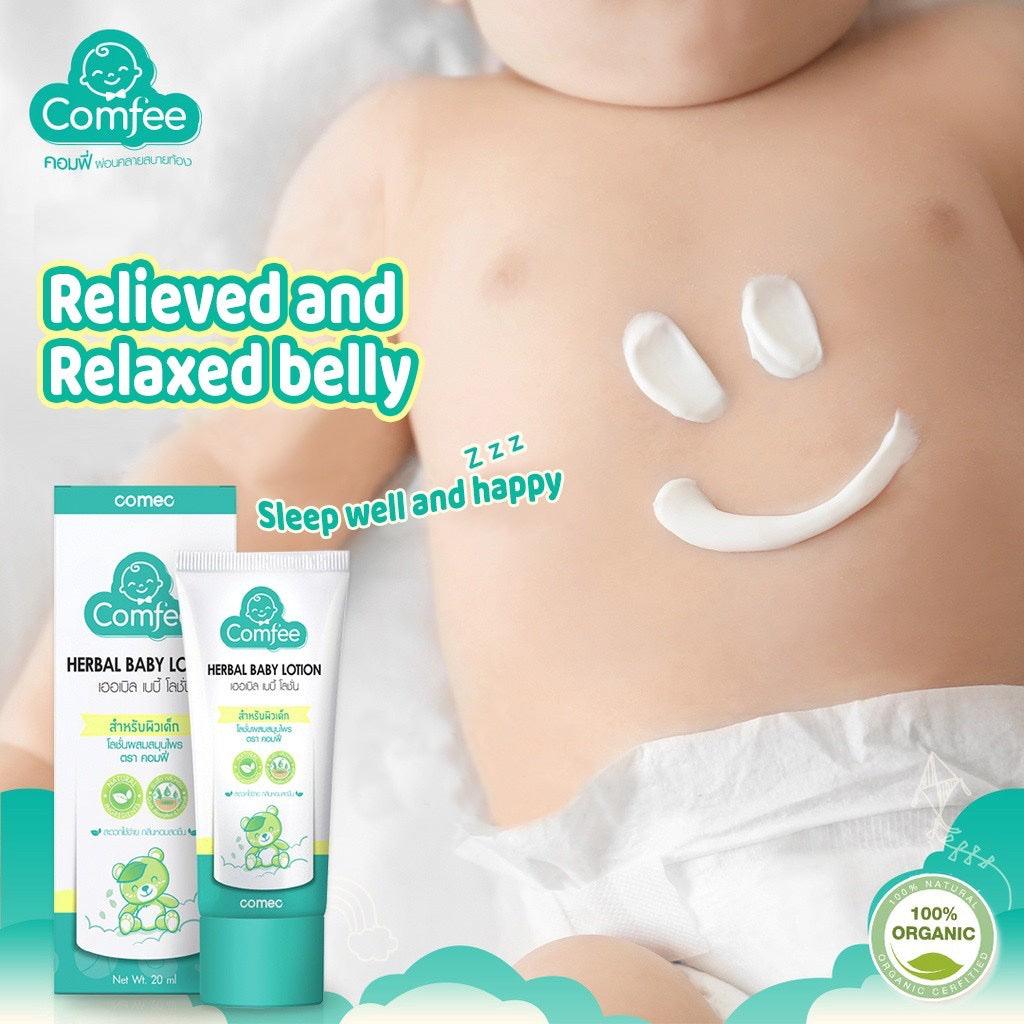 Khun Comfee Herbal Baby Lotion / Anti Bloat Soothing Gel | The Nest Attachment Parenting Hub