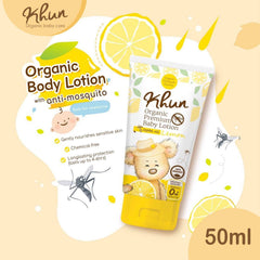 Khun Organic Mosquito Repellent Body Lotion 50ml 0m+ | The Nest Attachment Parenting Hub