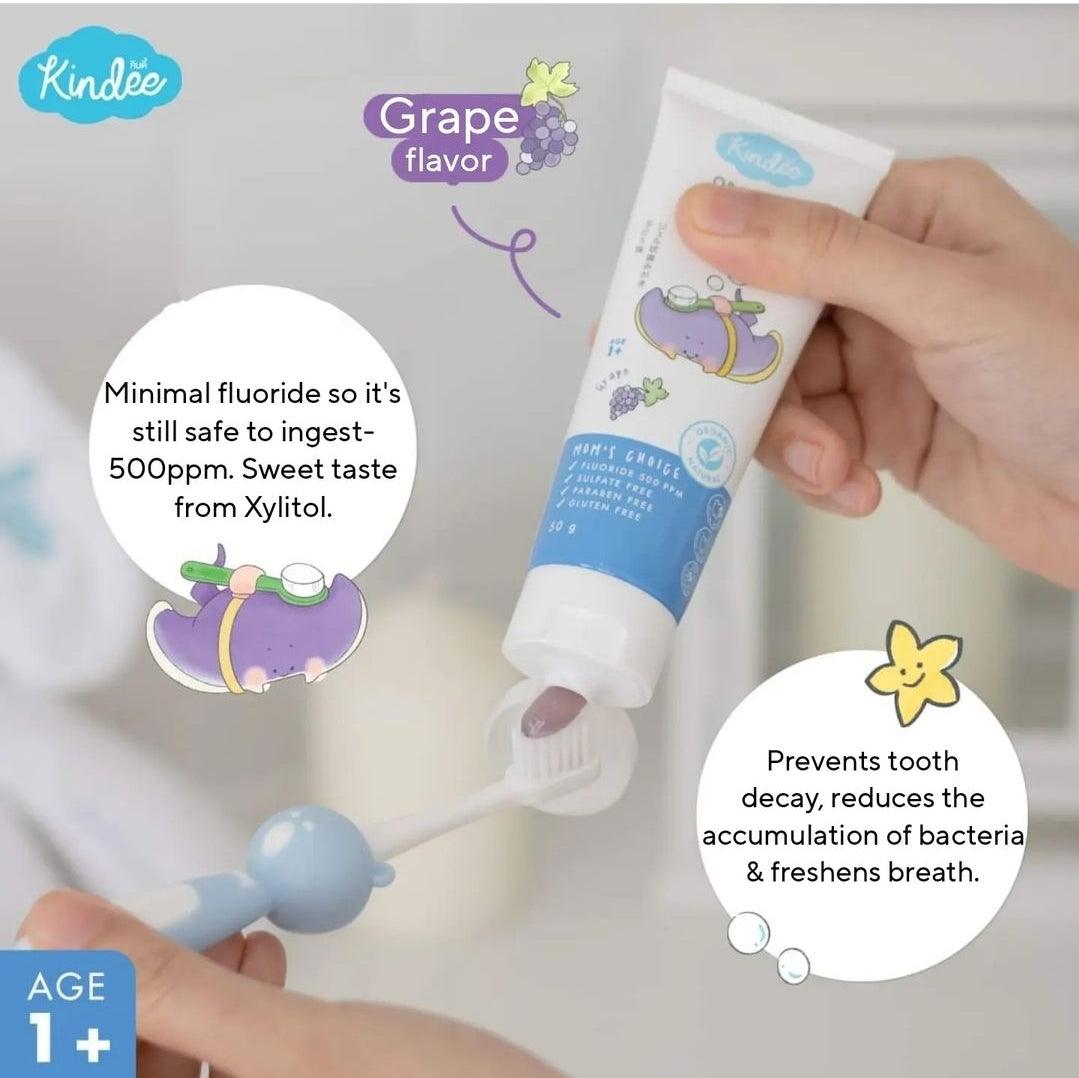 Kindee Organic Toothpaste 1y+ | The Nest Attachment Parenting Hub