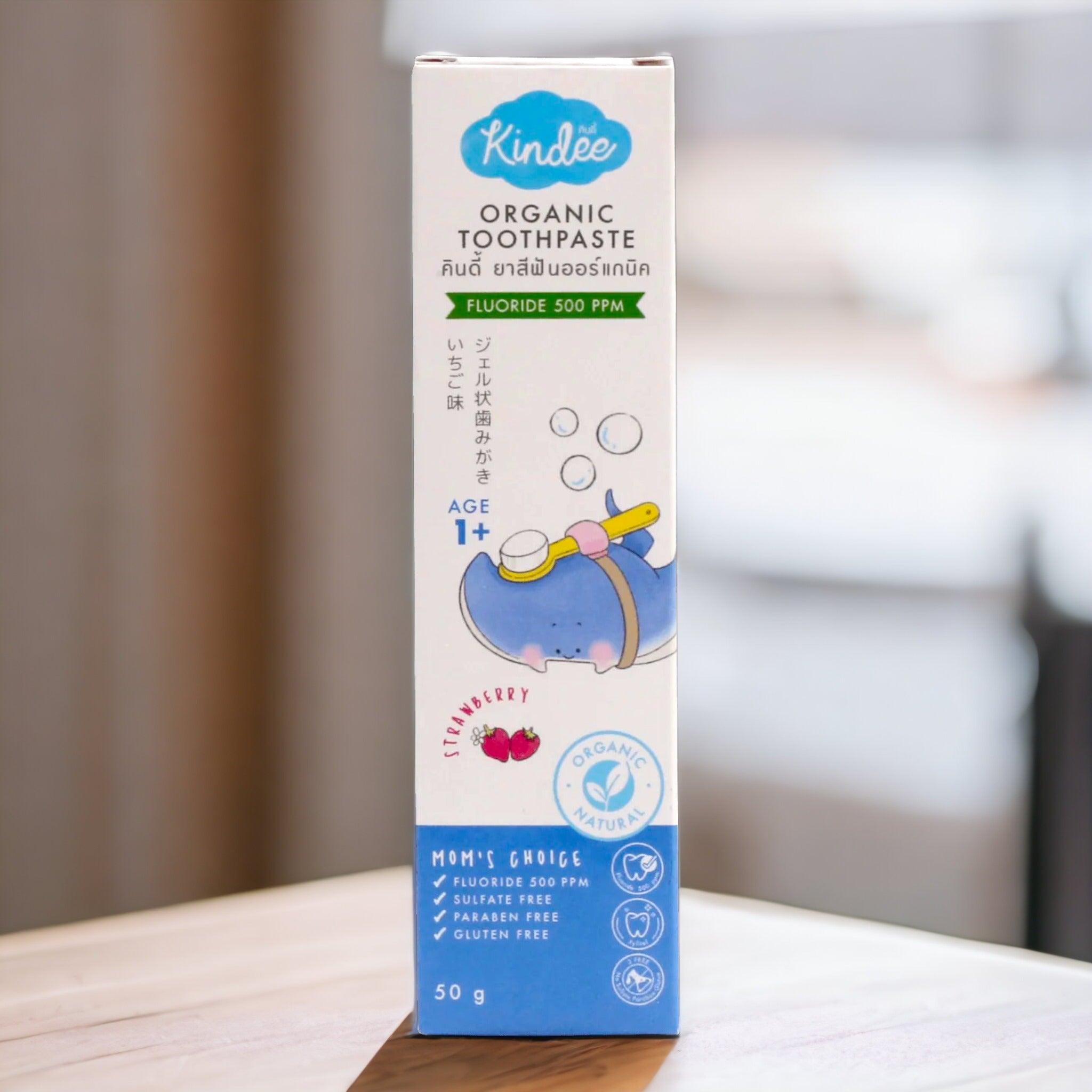 Kindee Organic Toothpaste 1y+ | The Nest Attachment Parenting Hub