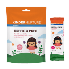 KinderNurture Berry-C Pops Lollipops 6's 48g | The Nest Attachment Parenting Hub