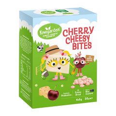 Kiwigarden NZ Organic Cheese Bites with Cherry | The Nest Attachment Parenting Hub