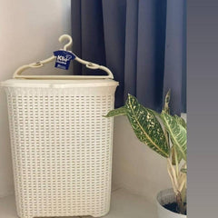 Klio Bamboo Weaved Laundry Basket KL-0306C | The Nest Attachment Parenting Hub