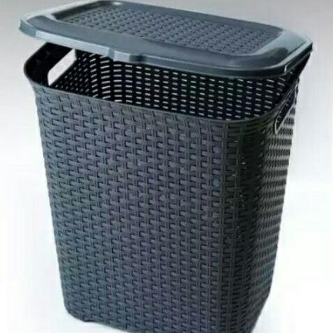 Klio Bamboo Weaved Laundry Basket KL-0306C | The Nest Attachment Parenting Hub