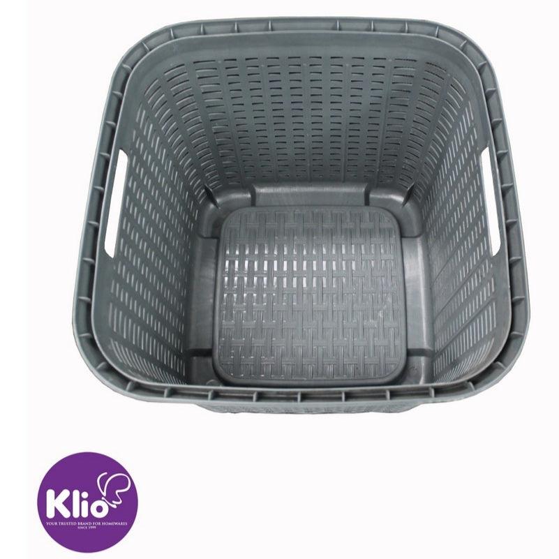 Klio Laundry Basket BN Weave Short KL-H001-R | The Nest Attachment Parenting Hub