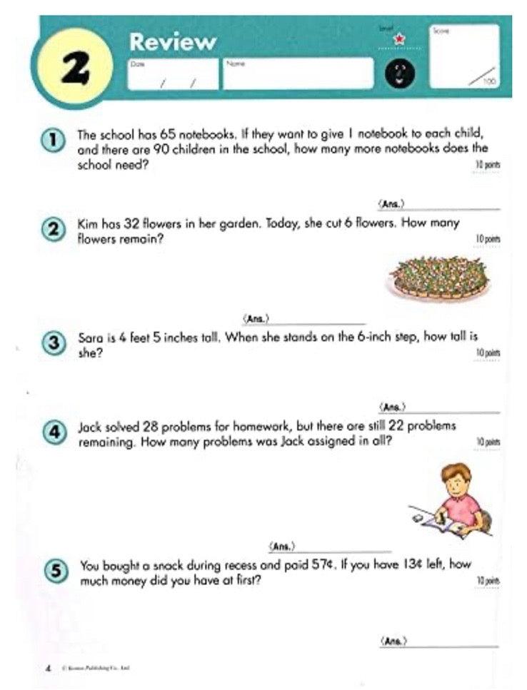 Kumon Workbook: Word Problems | The Nest Attachment Parenting Hub