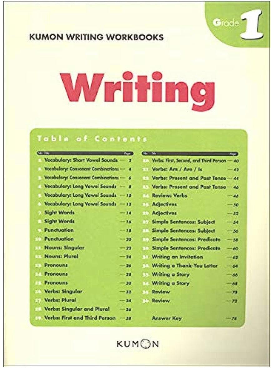 Kumon Workbook: Writing | The Nest Attachment Parenting Hub