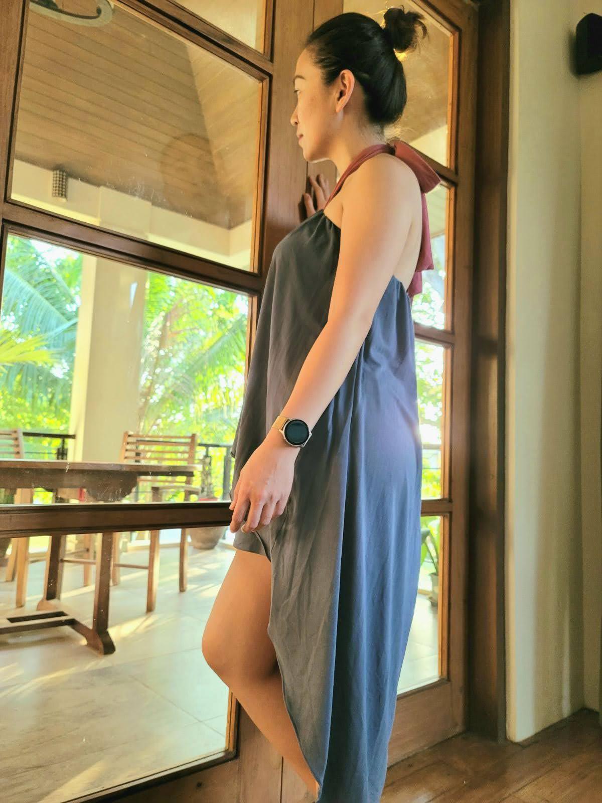 La Señorita Lorreta Shorts Set (Old Rose/Blue) | The Nest Attachment Parenting Hub