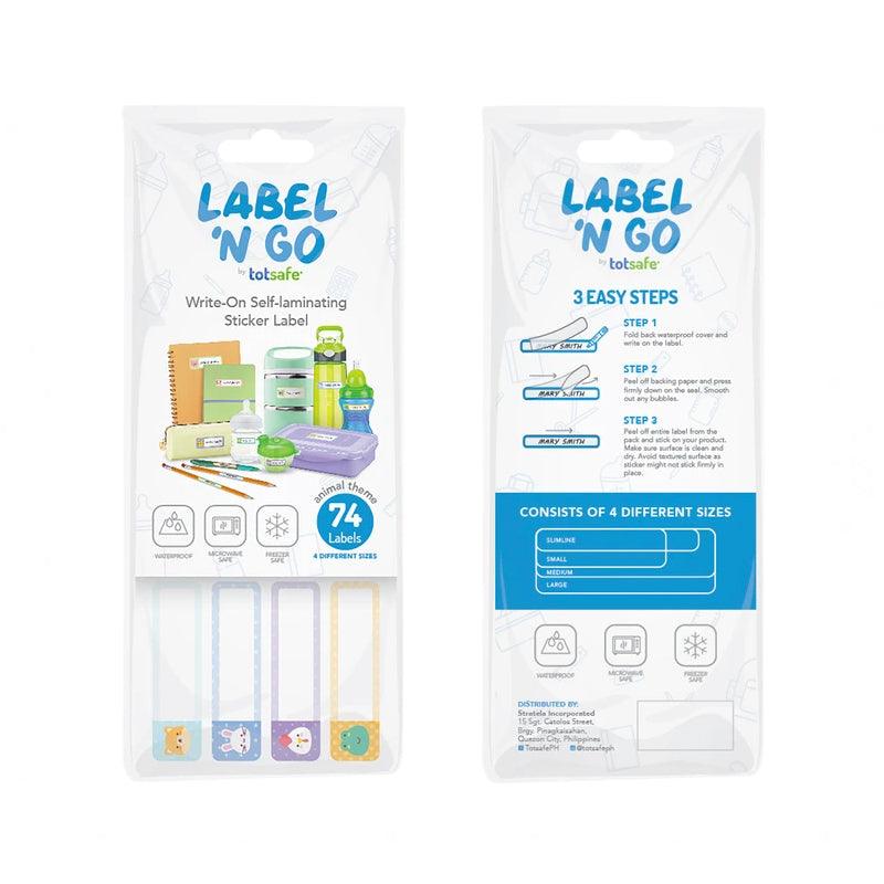 Label N Go Write-On Self Laminating Stickers | The Nest Attachment Parenting Hub