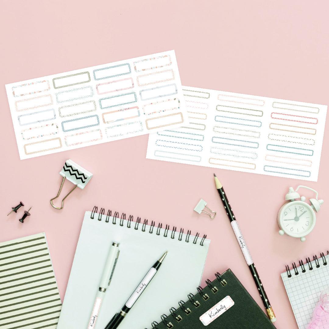 Label N Go Write-On Self Laminating Stickers | The Nest Attachment Parenting Hub