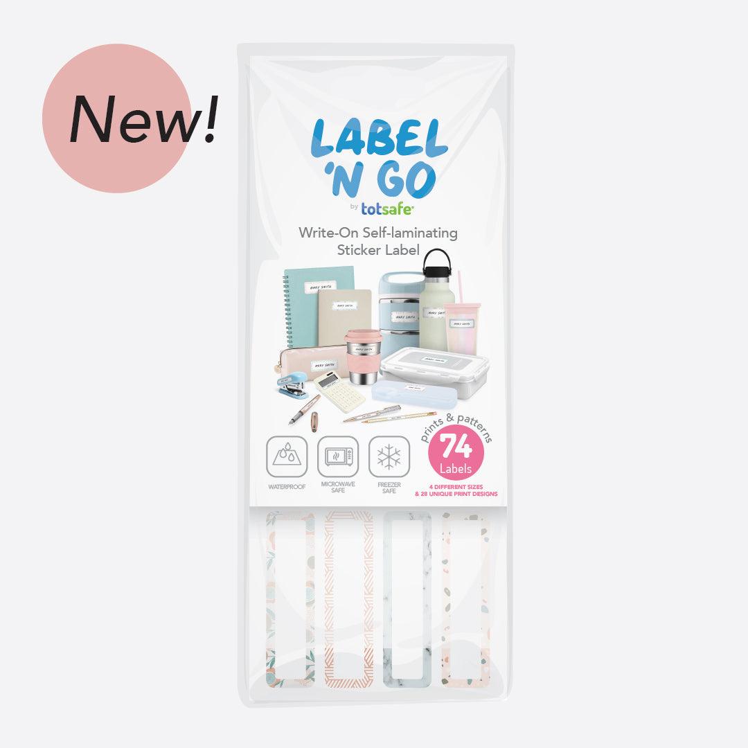 Label N Go Write-On Self Laminating Stickers | The Nest Attachment Parenting Hub