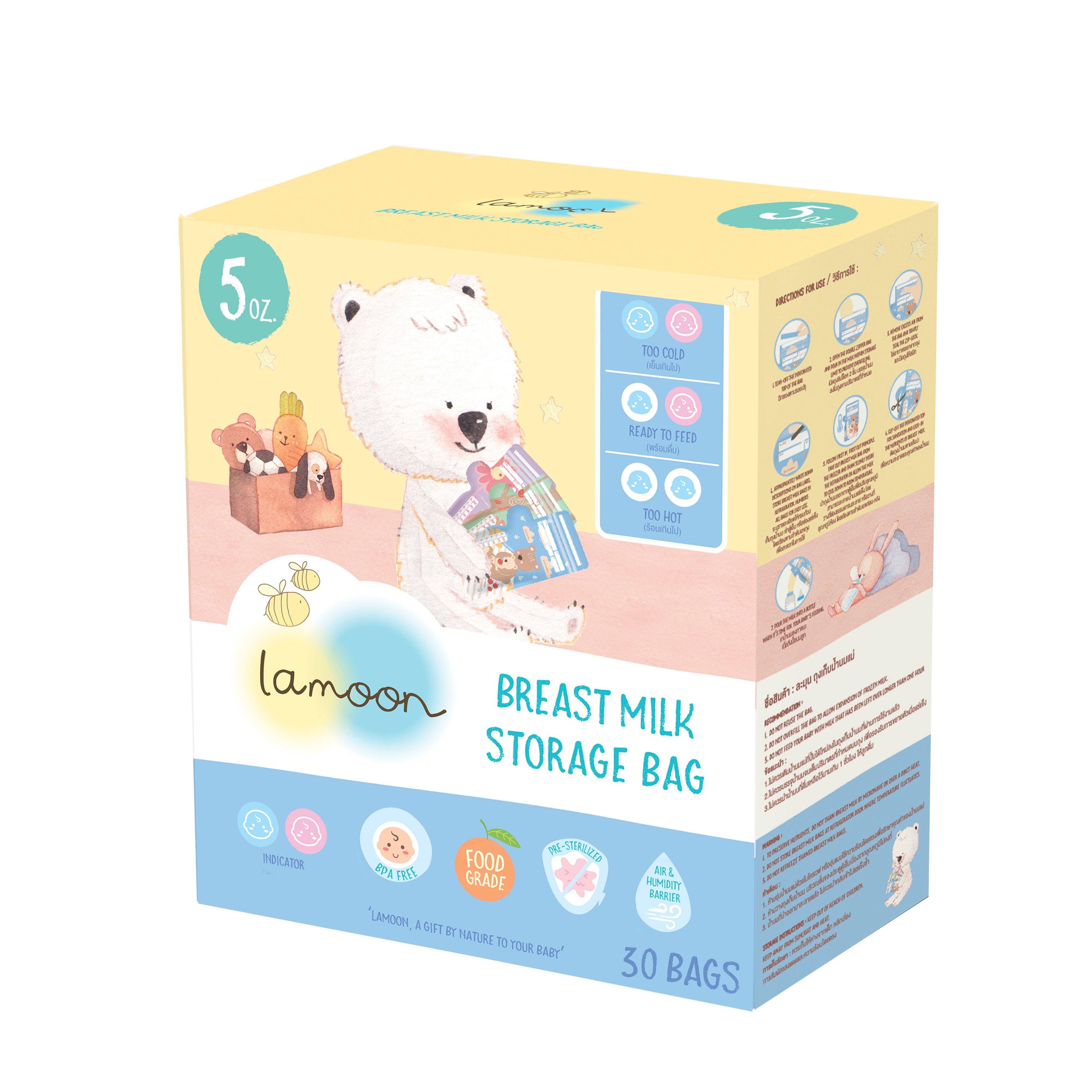 Lamoon Breast Milk Bag | The Nest Attachment Parenting Hub