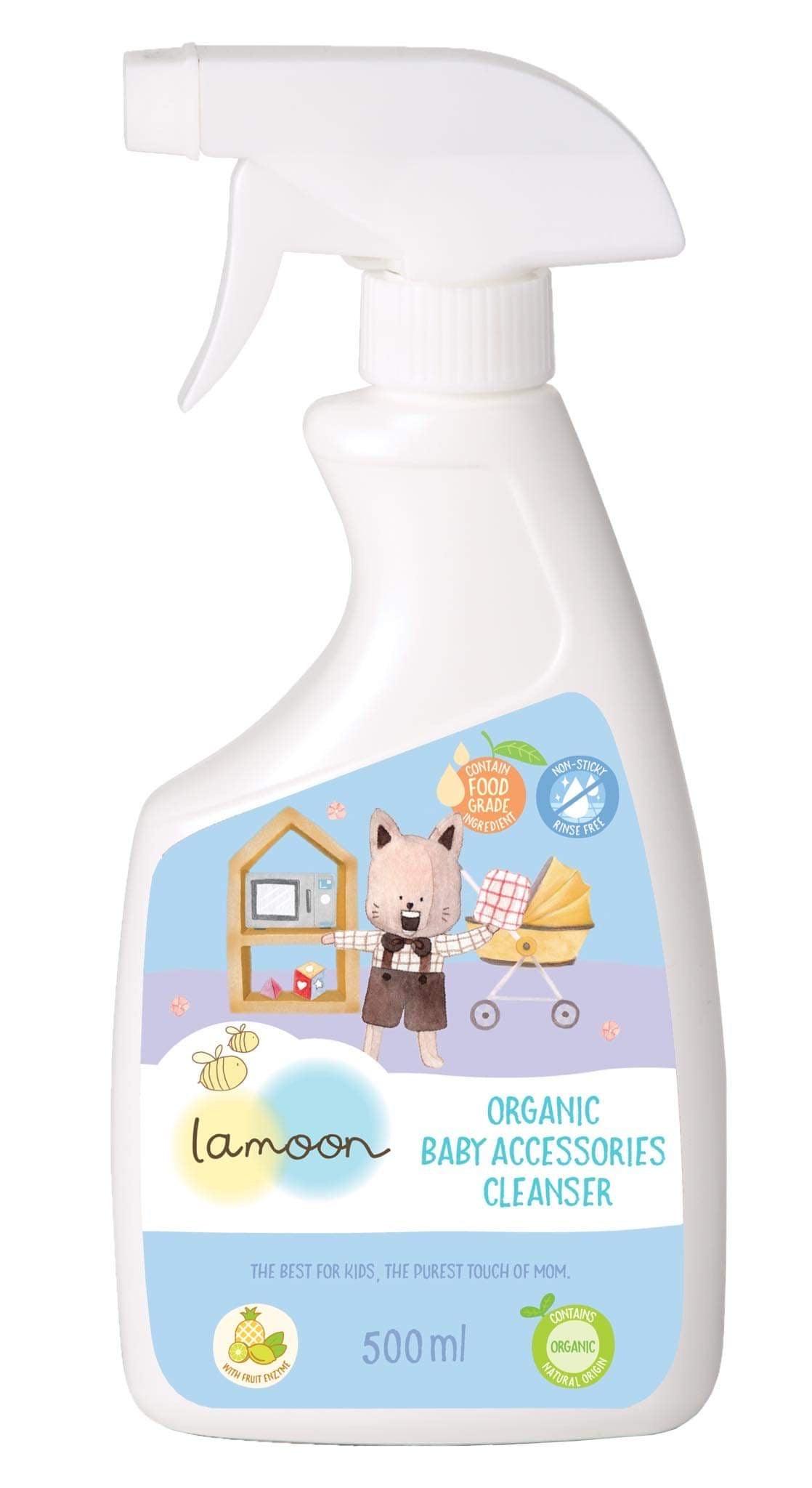 Lamoon Organic Baby Accessories Cleanser | The Nest Attachment Parenting Hub