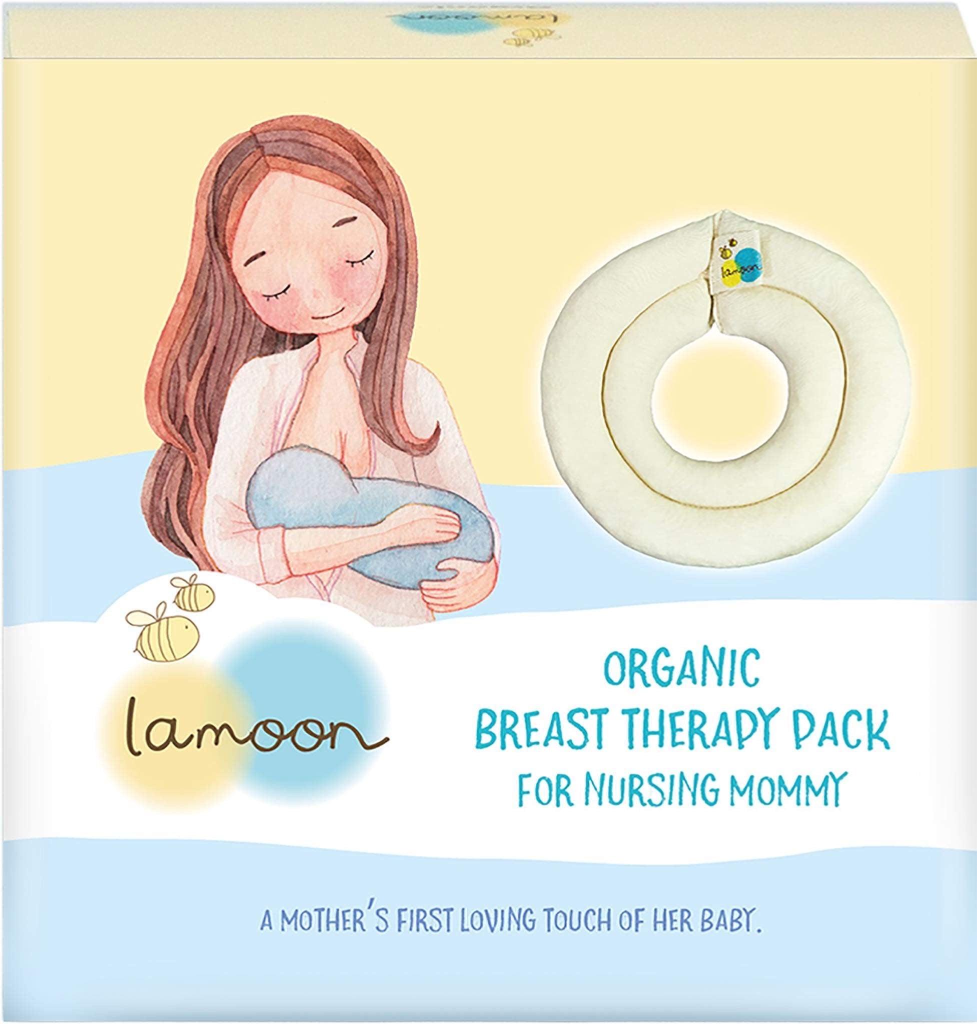 Lamoon Organic Breast Therapy Pack | The Nest Attachment Parenting Hub