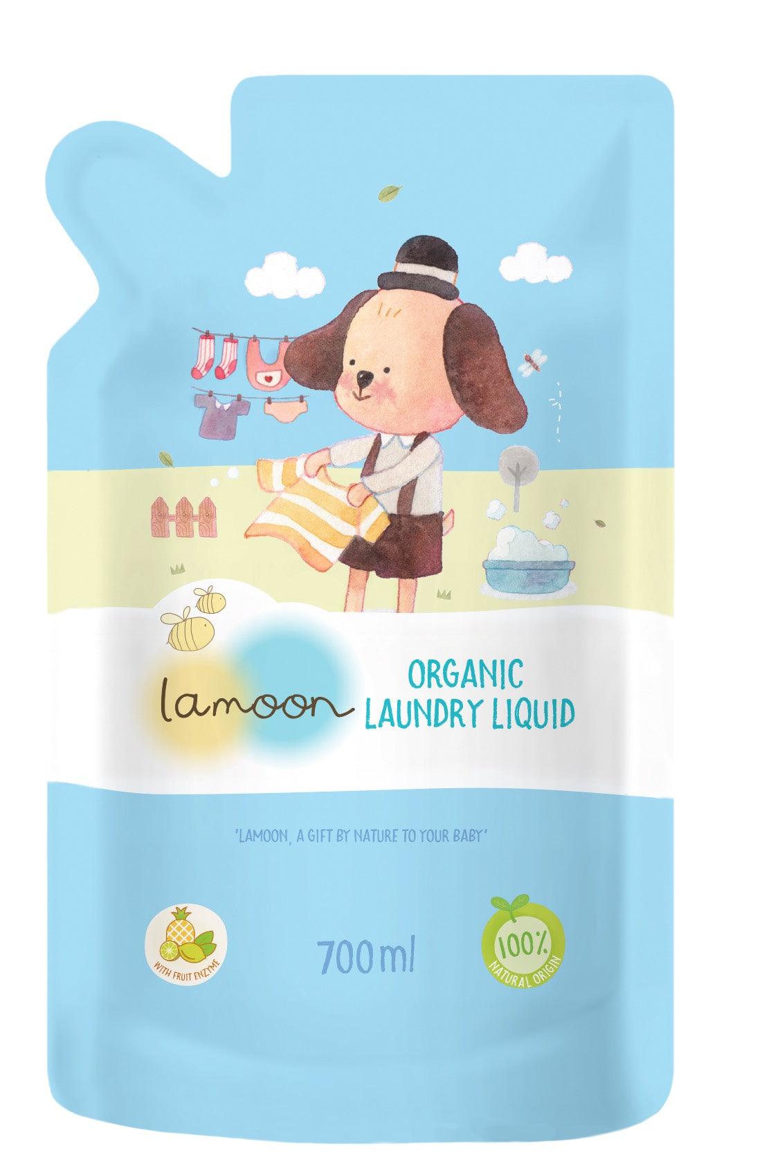 Lamoon Organic Laundry Liquid | The Nest Attachment Parenting Hub