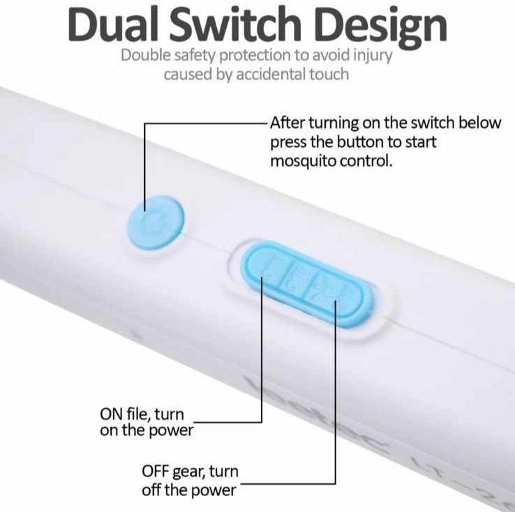 Leetec Rechargeable Electric Mosquito Swatter LT-26 | The Nest Attachment Parenting Hub
