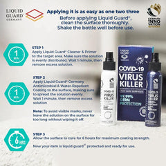Liquid Guard Germany Anti-Mold/Anti-Virus Protection: For Hard Surfaces (100ml, 2 Bottles) | The Nest Attachment Parenting Hub