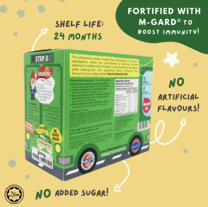 Gnubkins Instant Wholegrain Baby Cereal 6m+ | The Nest Attachment Parenting Hub