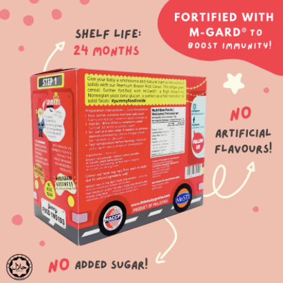 Gnubkins Instant Wholegrain Baby Cereal 6m+ | The Nest Attachment Parenting Hub