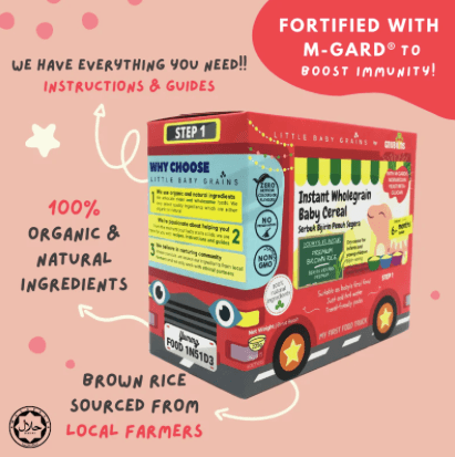 Gnubkins Instant Wholegrain Baby Cereal 6m+ | The Nest Attachment Parenting Hub