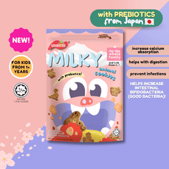 Little Baby Grains Milky Animal Prebiotic Cookies 12m+ | The Nest Attachment Parenting Hub