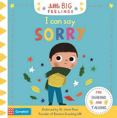 Little Big Feelings I Can Say Sorry (Interactive Board book) | The Nest Attachment Parenting Hub