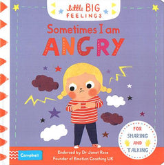 Little Big Feelings Sometimes I am Angry (Interactive Board book) | The Nest Attachment Parenting Hub