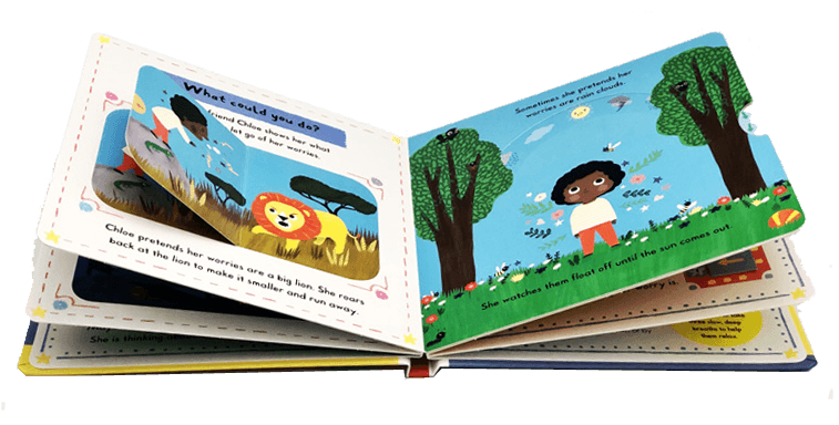 Little Big Feelings Sometimes I am Worried (Interactive Board book) | The Nest Attachment Parenting Hub