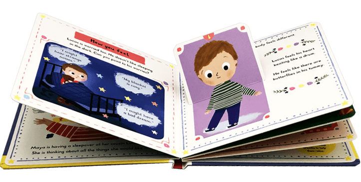 Little Big Feelings Sometimes I am Worried (Interactive Board book) | The Nest Attachment Parenting Hub