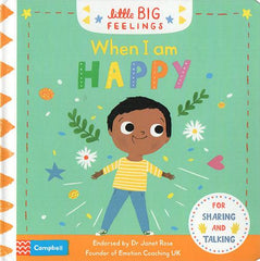 Little Big Feelings When I am Happy (Interactive Board book) | The Nest Attachment Parenting Hub
