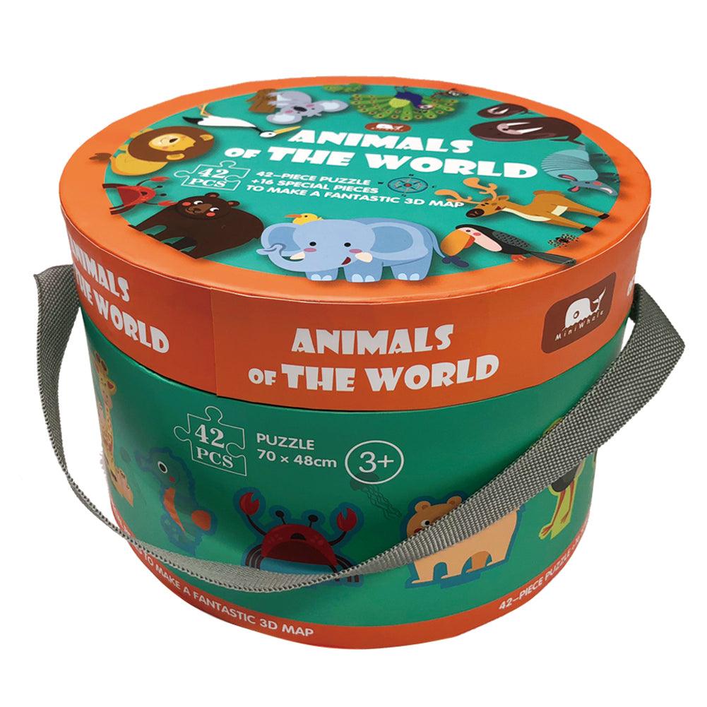 Little Fat Hugs Animals of the World Puzzle | The Nest Attachment Parenting Hub