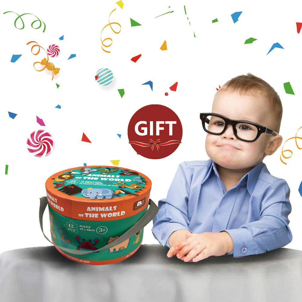 Little Fat Hugs Animals of the World Puzzle | The Nest Attachment Parenting Hub