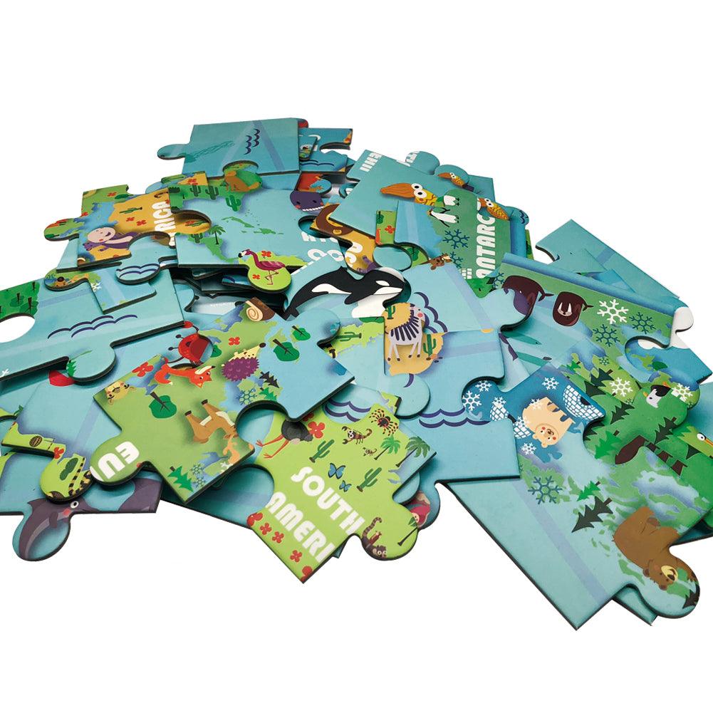 Little Fat Hugs Animals of the World Puzzle | The Nest Attachment Parenting Hub