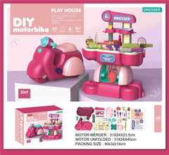 Little Fat Hugs DIY Playhouse Motorbike | The Nest Attachment Parenting Hub