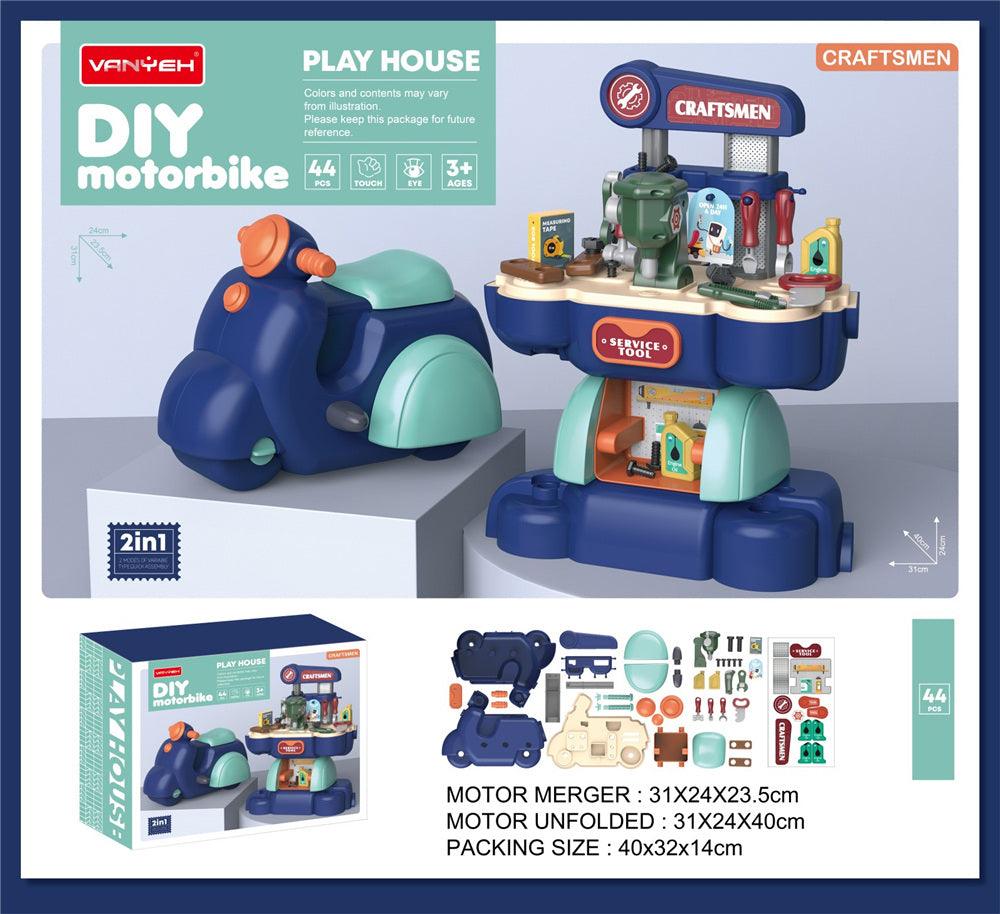 Little Fat Hugs DIY Playhouse Motorbike | The Nest Attachment Parenting Hub