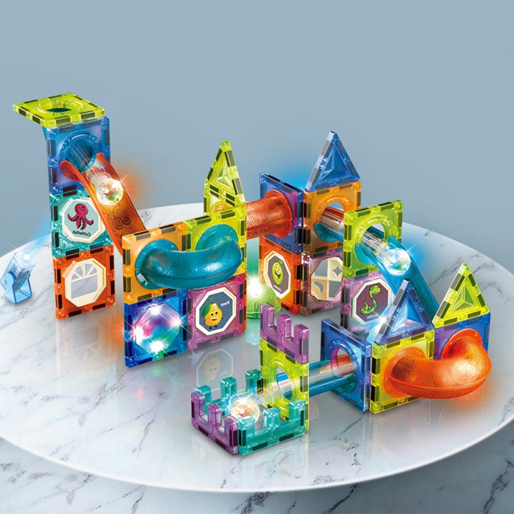 Little Fat Hugs Light Magnetic Blocks 75pcs 4+ | The Nest Attachment Parenting Hub