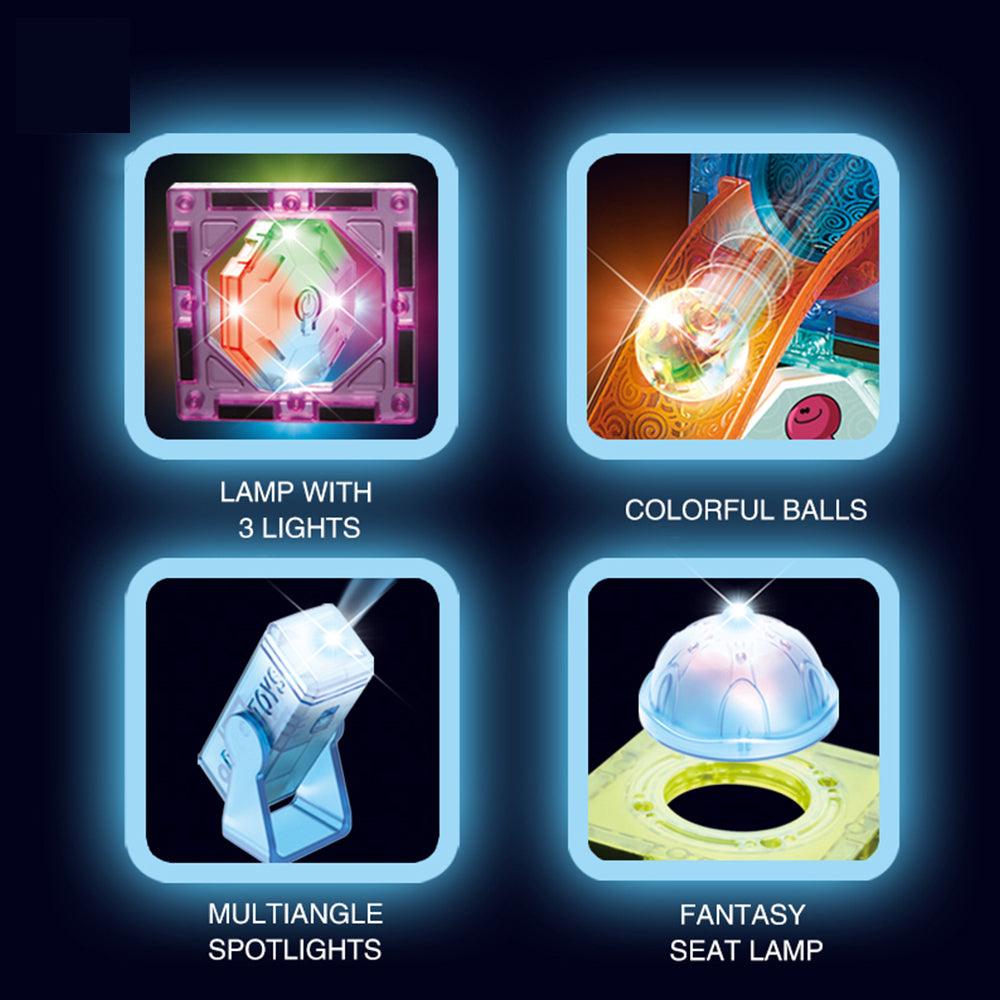 Little Fat Hugs Light Magnetic Blocks 75pcs 4+ | The Nest Attachment Parenting Hub