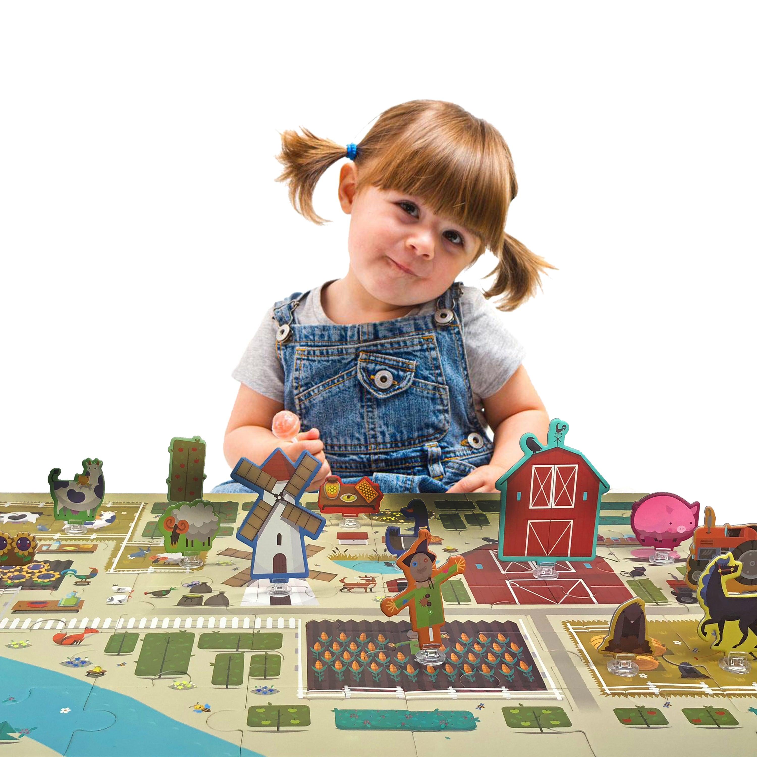 Little Fat Hugs Scenery of the Farm Puzzle | The Nest Attachment Parenting Hub